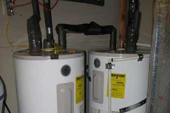 Two Hot Water Tanks